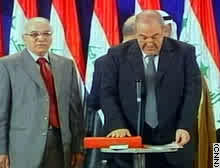 Iraq handed over in secret ceremony