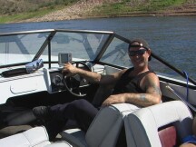 Dr. Turi on Boat