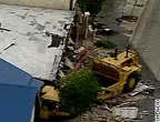 Man terrorizes village using fortified bulldozer
