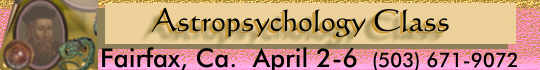 Bay Area Astropsychology Class